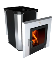 Печь для бани из нержавейки в Слониме