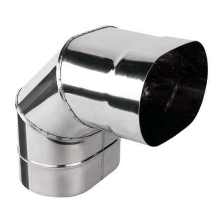 Колено овал. сечения (Отвод) 90 из нерж. ст. 304-1,0 мм, горизонт купить в Слониме