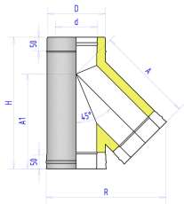 Размер сэндвич-тройника 45 Феникс фото Амазонка бай в Слониме