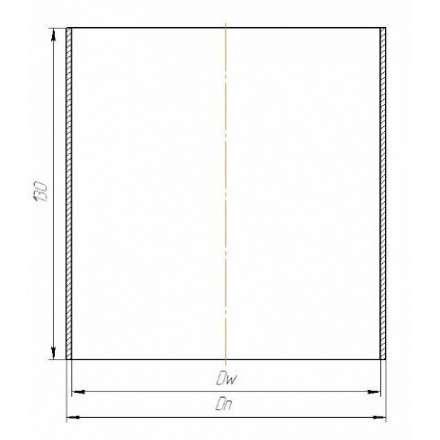 Гильза с конденсатоотводом 2 мм КПД ЧЕРНЫЙ в Слониме