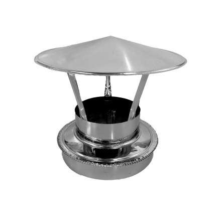 Зонт-оголовок конический из нерж. ст. 304-430 0,5-0,5 мм, утеп. 50 мм купить в Слониме