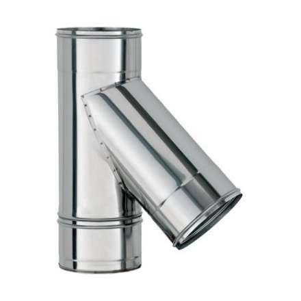 Тройник 45 из нерж. ст. 430-0,8 мм в Слониме