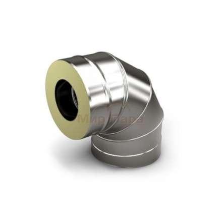 Сэндвич-Колено (Отвод) 90 304-430-0,5-0,5 мм, утепл. 50 мм в Слониме