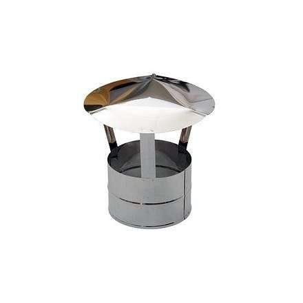 Зонт дымохода из нерж. ст. 430-0,5 мм купить в Слониме