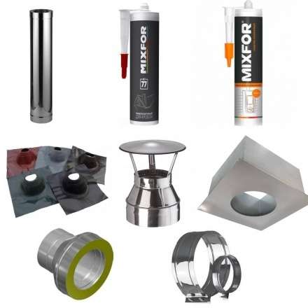 Комплект для печей диаметр 200 мм купить в Слониме