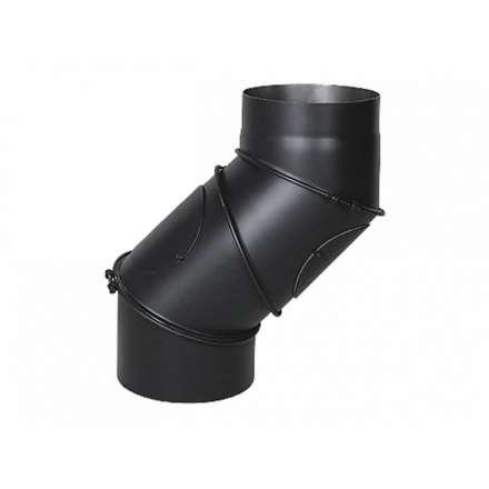 Колено поворотное Darco 4 секции 2 мм черное купить в Слониме