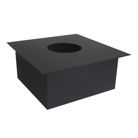 Потолочно-проходной узел (ППУ) КПД ЧЕРНЫЙ под сэндвич в Слониме