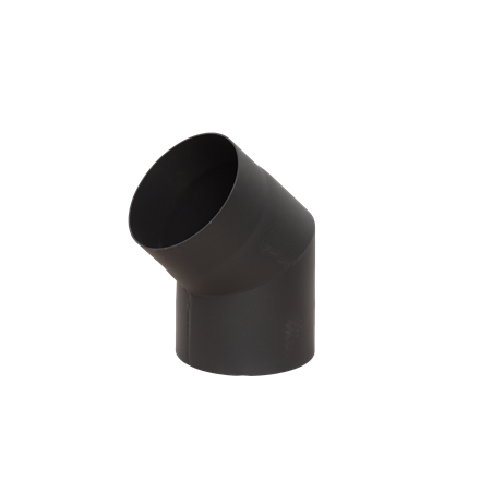 Отвод 45° КПД ЧЕРНЫЙ в Слониме