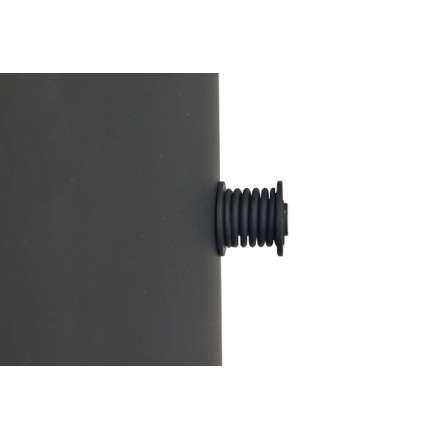 Труба с шибером 250 мм КПД ЧЕРНЫЙ в Слониме