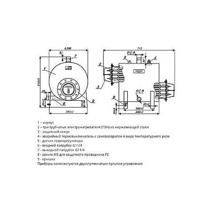 Электрический котел ЭВАН ЭПО 42Б в Слониме