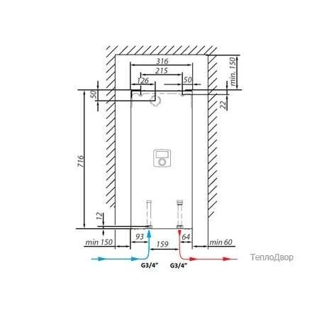 Электрический котел Viessmann Vitotron 100 VMN3-24 погодоз автоматика в Слониме