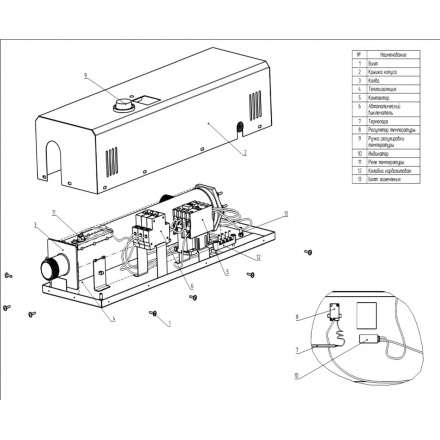 Электрический котёл ElectroVeL ЭВПМ-15_ВКР в Слониме