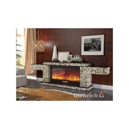 Электрокамин Glenrich Fobos Brass в Слониме