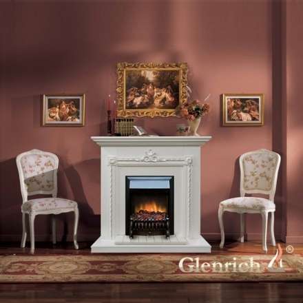 Электрокамин Glenrich Fobos Black в Слониме