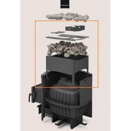 Закрытая каменка Теплодар БЫЛИНА-18 в Слониме