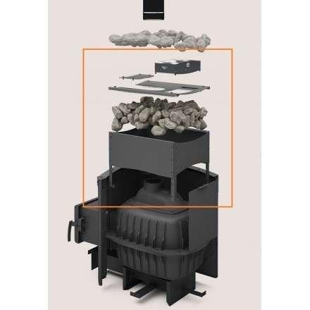 Закрытая каменка Теплодар БЫЛИНА-24 в Слониме