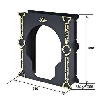 Портал Царь-печи большой стальной в Слониме