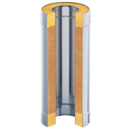 Труба-термо 0,25 м GS AISI 430-430-0,8-0,5 мм в Слониме