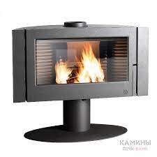 Печь-камин Invicta Antaya в интерьере чугунная Амазонка бай фото в Слониме