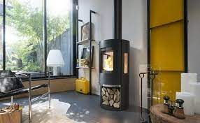 Купить Печь-камин Invicta Poele Neosen Etanche в интерьере чугунная в Слониме в Слониме