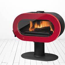 Купить Печь-камин Invicta Fifty Sur Pied в интерьере чугунная в Слониме в Слониме