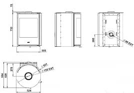 Печь-камин DEVILLE EGUZKI MURAL Амазонка бай фото в Слониме
