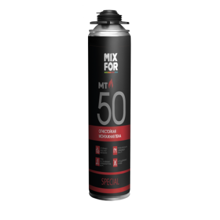Огнестойкая монтажная пена Fire Resistant MT50 в Слониме