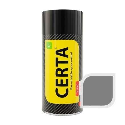 Термостойкая краска аэрозоль CERTA серебро 520 мл в Слониме