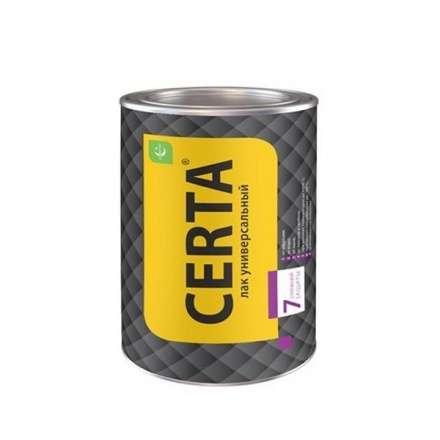 Лак универсальный CERTA 7 степеней защиты 0,8 кг в Слониме