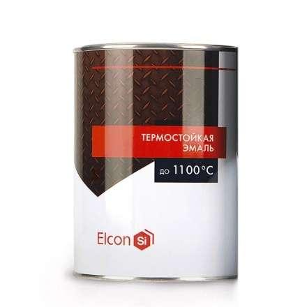 Эмаль ELCON термостойкая (черная) 1л. в Слониме