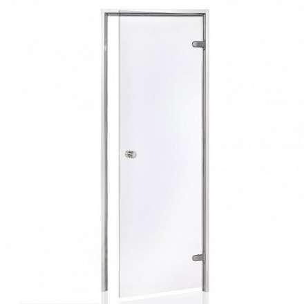 Дверь для бани стеклянная Harvia 8/19 коробка алюминий, стекло прозрачное в Слониме