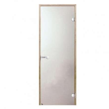 Дверь для бани стеклянная Harvia 7/19 коробка ольха, сатин в Слониме