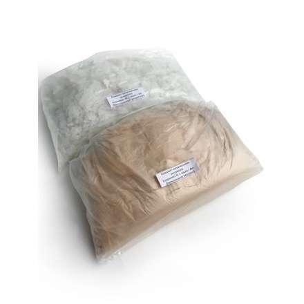 Клей двухкомпонентный для соляных кирпичей (плитки) 3 кг купить в Слониме