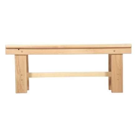 Лавочка разборная 100х33х43 см для бани и сауны (липа) 03600 в Слониме