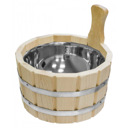 Ушат шайка 3,5л с нержавеющей вставкой 33215 купить в Слониме