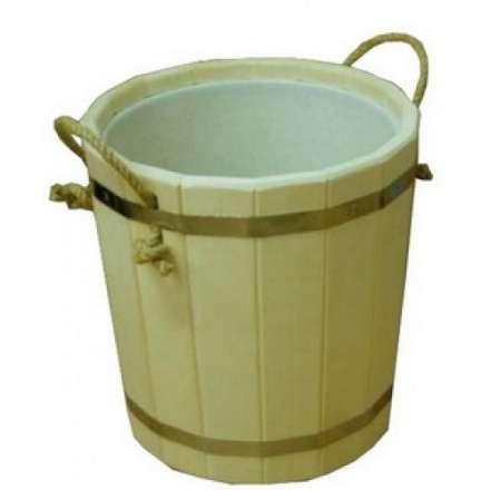 Запарник для бани 15л с пластмассовой вставкой ЗП-15 купить в Слониме