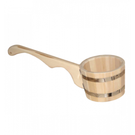 Ковш-черпак 0.6л бондарный с горизонтальной ручкой 03589 купить в Слониме