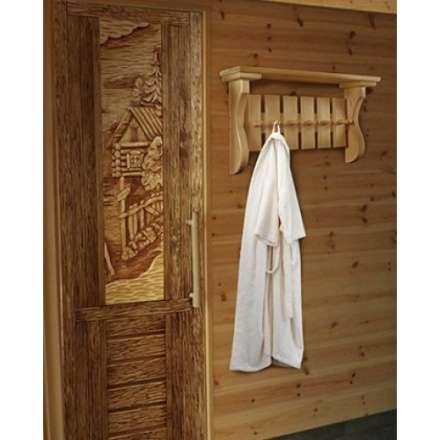 Полка с вешалкой 6 рожков 32412 в Слониме