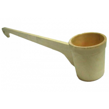 Ковш-черпак 0.25л точёный с горизонтальной ручкой 30040 купить в Слониме