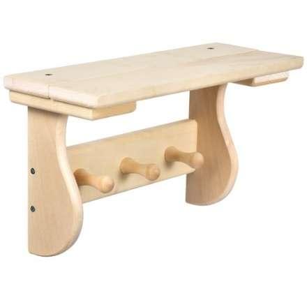 Полка с вешалкой 3 рожка 32413 в Слониме