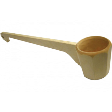 Ковш-черпак 0.25л гранёный с горизонтальной ручкой 30041 купить в Слониме