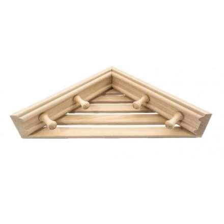 Полка угловая с вешалкой 4 рожка М-46 в Слониме