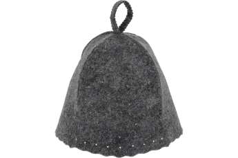 Шапка для бани и сауны Классика серая купить в Слониме