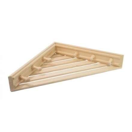 Полка угловая с вешалкой 6 рожков М-47 в Слониме