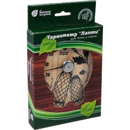 Термометр Лапти для бани и сауны 18040 в Слониме