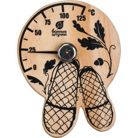 Термометр Лапти для бани и сауны 18040 в Слониме