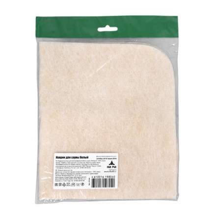 Коврик для бани белый 41216 в Слониме