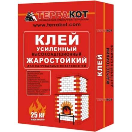 Клей усиленный Терракот жаростойкий (25 кг) в Слониме