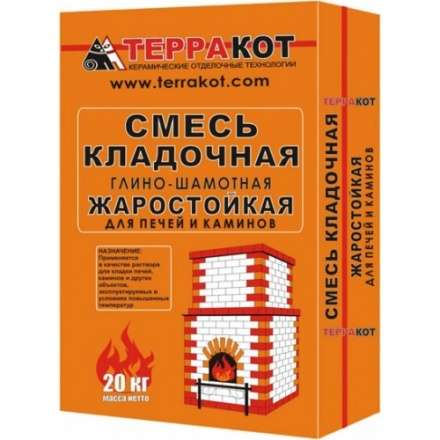 Смесь кладочная глино-шамотная 5кг в Слониме