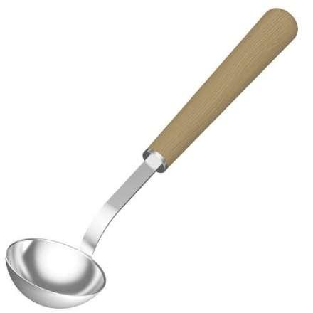 Черпак SAWO 442-MD (из нержавейки с деревянной ручкой) купить в Слониме